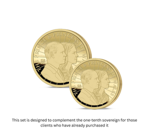 The 2026 William and Catherine 25th Anniversary Gold Essential Infill Sovereign Set