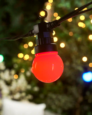 Pro Series Connectable Festoon Lights, Multi Colour