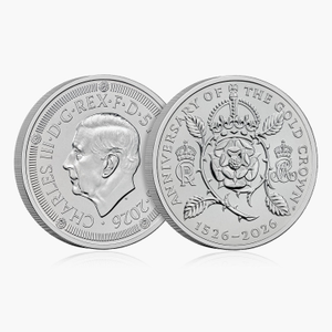 500 Years of the Crown 2026 £5 BU Coin