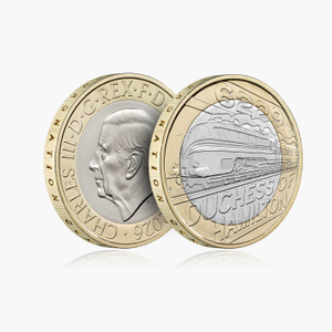 Duchess of Hamilton 2026 UK £2 BU Coin