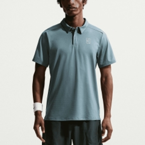 Nike Court Advantage Polo - Mineral Slate/White