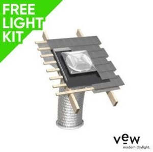 Sun Tunnel - VEW 14" Flexible with 3m Flexible Tube - Slate