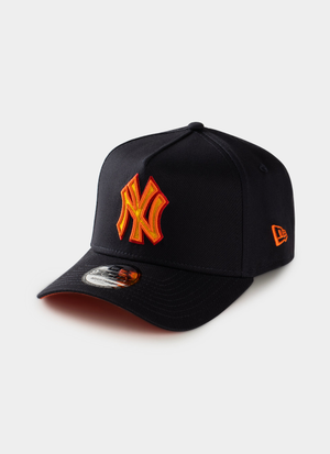 New Era MLB 9Forty A-Frame New York Yankees Midnight Campfire Snapback Cap