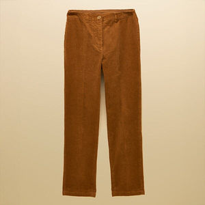 Joules Tan Brown Calla Corduroy Trousers Size 16