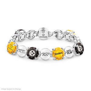 Pittsburgh Steelers Dynasty Of Champions Bracelet