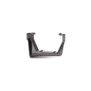 POLYPIPE RAINWATER 112mm SQUARE GUTTER FASCIA BRACKET RS209B BLACK