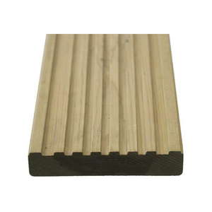 32 x 150mm COXHEATH TREATED DECKING PER MTR <26x144>