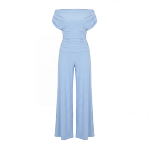 Carbon Jumpsuit In Baby Blue (XL)