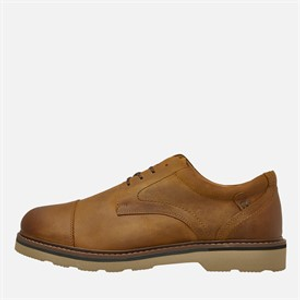 Rockport Mens Charlee Toe Cap Shoes Tan