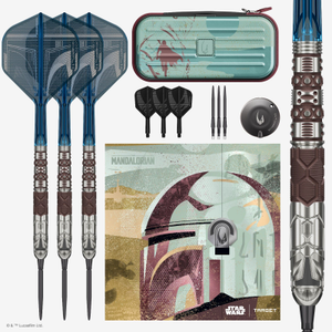 Target Darts Star Wars Mandalorian 95% 22g SP Steel Tip Darts