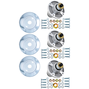 Spindle Kit for Hustler Raptor SD EX 48 54-Inch Deck 607418 604665 3 Pack