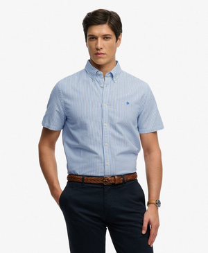 Preppy Oxford Kurzarmhemd
