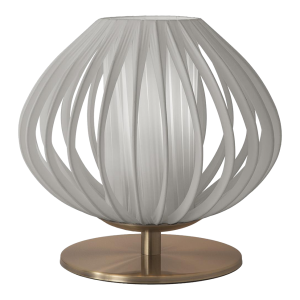 Bloom Accent Table Lamp - Weathered Brass