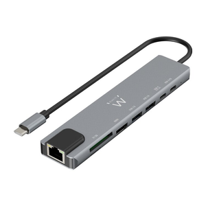 HUB EWENT EW1146 USB-C 8 EM 1