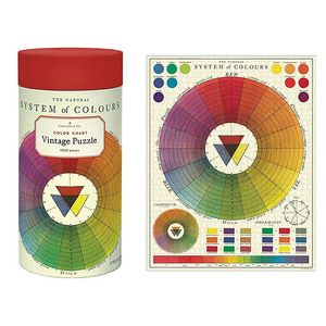 Puzzle Vintage 1000 Pièces - Système des couleurs