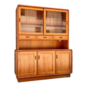 Danish Modern Display Hutch and Sideboard | by Sun Cabinet Co