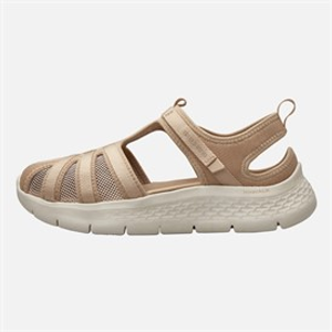 SKECHERS Womens Jill Go Walk Flex Sandals Taupe