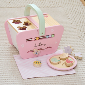 Personalised Picnic Wooden Shape Sorter FSC®