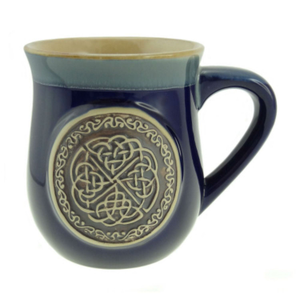 Hand Finished Stoneware Celtic Knot Mug