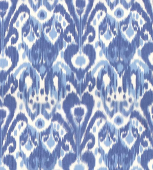 The House of Scalamandré Greystone Fabric, Indigo