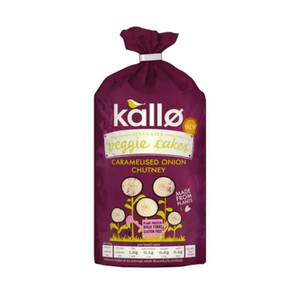 Caramelised Onion Veggie Cakes (Kallo) 122g