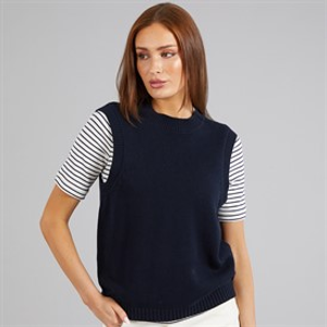 French Connection Womens Oversized Tank Top Midnight