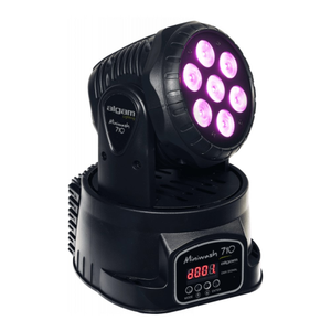 Algam Lighting MINIWASH 710 7x10W RGBW LED Wash Moving Head