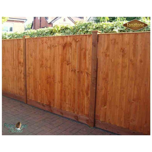 NWP TANALISED BROWN HEAVY DUTY FEATHEREDGE 6 x 3' FENCE PANEL