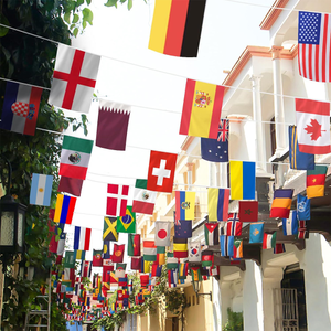 World Cup 2026 48 Flag Team Bunting Banner 15m