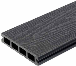 COMPLETE COMPOSITE DECKING BOARD PREMIER CHARCOAL 136 x 25 x 3660mm CCPC