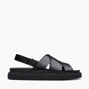 Clarks Womens Aristella Sun D-Fit Sandals Black