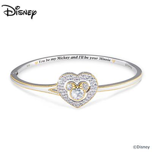Disney Mickey Mouse And Minnie Mouse Timeless Love Bracelet