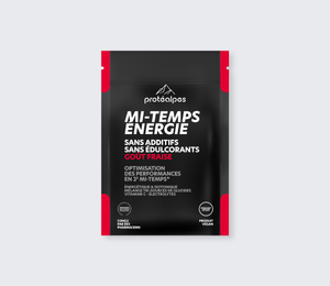 Mi-temps énergie goût fraise – Unidose