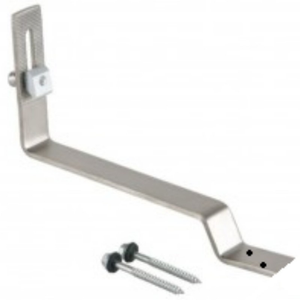 Fastensol F-TH02 Flat/Slate (Portrait) Tile Roof Hook (Sold Individually)