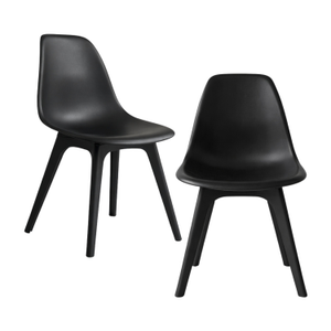 Pack de 2 Sillas de Comedor Nórdicas Aroa en Polipropileno para Interior y Exterior 7house