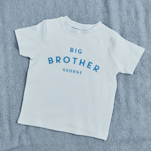 Personalised Big Brother Blue T-Shirt