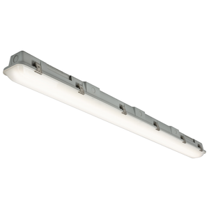 Knightsbridge - HEXSCW5 - 5ft IP66 IK10 Quad Wattage CCT Adjustable LED Non Corrosive Fitting