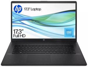 HP Laptop 17-cn - Intel Quad-Core 8GB RAM 128GB UFS Windows 11 Home 17.3" IPS FHD Screen