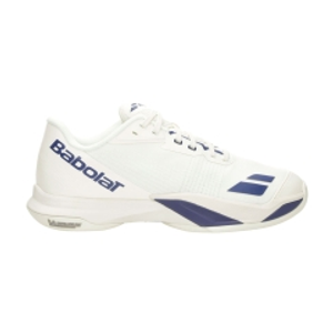 Babolat Jet Mach 4 All Court - Cream/Dark Blue