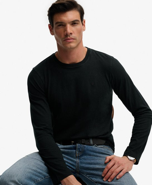Klassiek Katoen Linnen Longsleeve Shirt