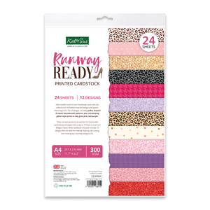 Runway Ready Printed Cardstock, 24 sheets