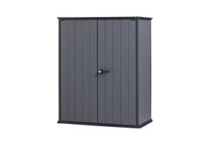 Cortina Alto 1400L Storage Cabinet - Grey