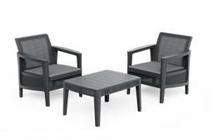 Atlas Linea Balcony Set - Graphite