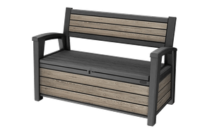 Signature 227L Storage Bench - Ashwood Brown