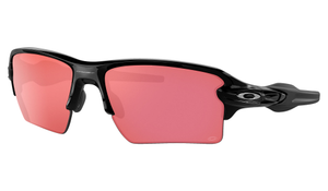 Oakley Flak 2.0 XL Prescription Sunglasses - Polished Black (Chrome Icon), Oakley Prizm Trail Torch