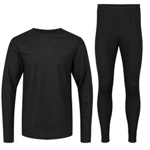 True North Baselayer Set Schwarz