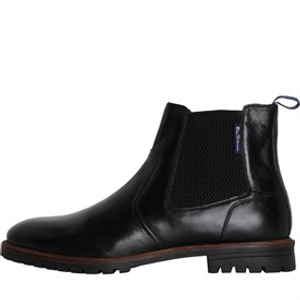 Ben Sherman Chelsea Boots van Leder Heren Zwart