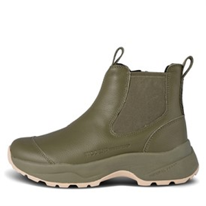 Woden Dames Silje Warm Waterproof Enkellaarzen Groen