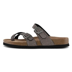 CPH Comfort Damen Bio Cross Over Sandalen Multi Glitter