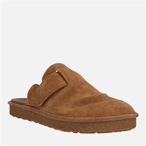 Clarks Heren Premium Litton Mule G Sandalen 1224 Cola Suede